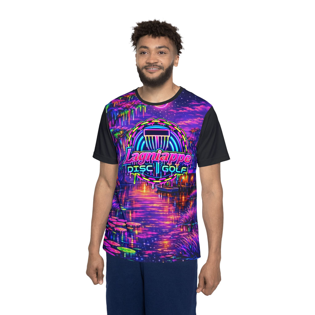 Lagniappe Disc Golf Neon Landscape Jersey