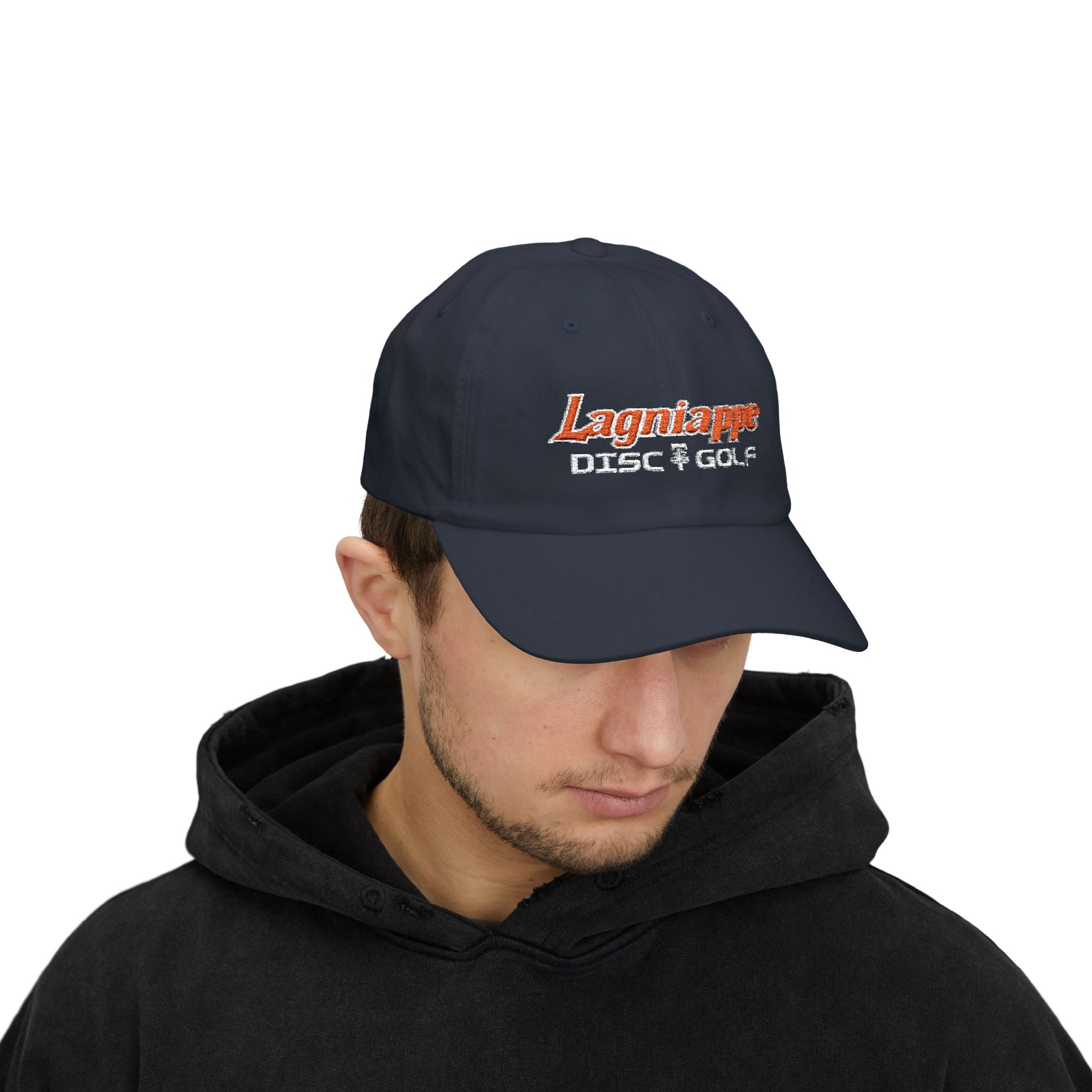 Disc Golf Dad Cap — "Lagniappe Disc Golf" Embroidered Classic Cap