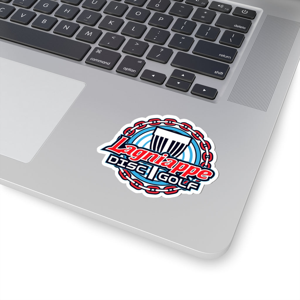 Lagniappe Disc Golf Sticker — Kiss-Cut Disc Golf Logo Decal