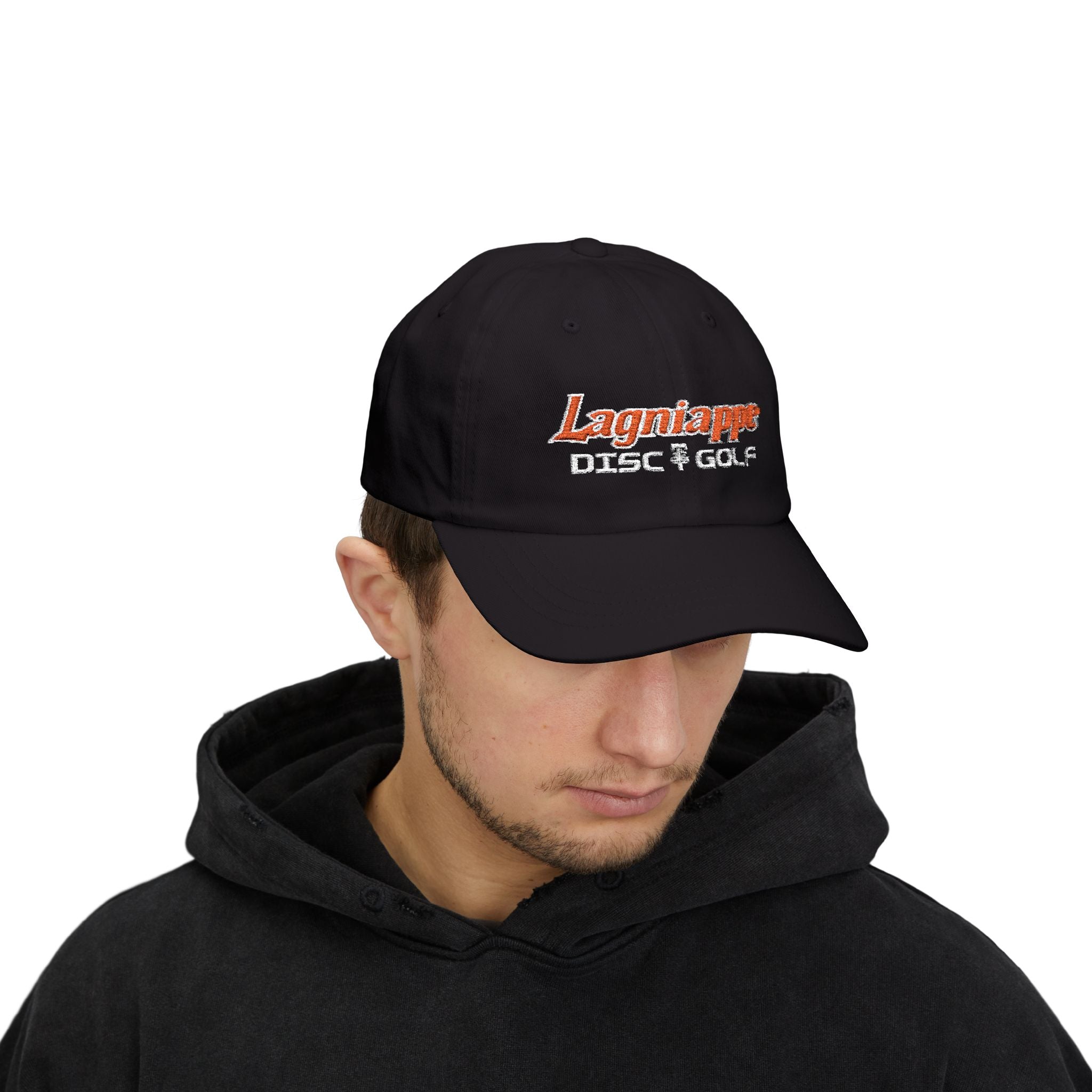Disc Golf Dad Cap — "Lagniappe Disc Golf" Embroidered Classic Cap