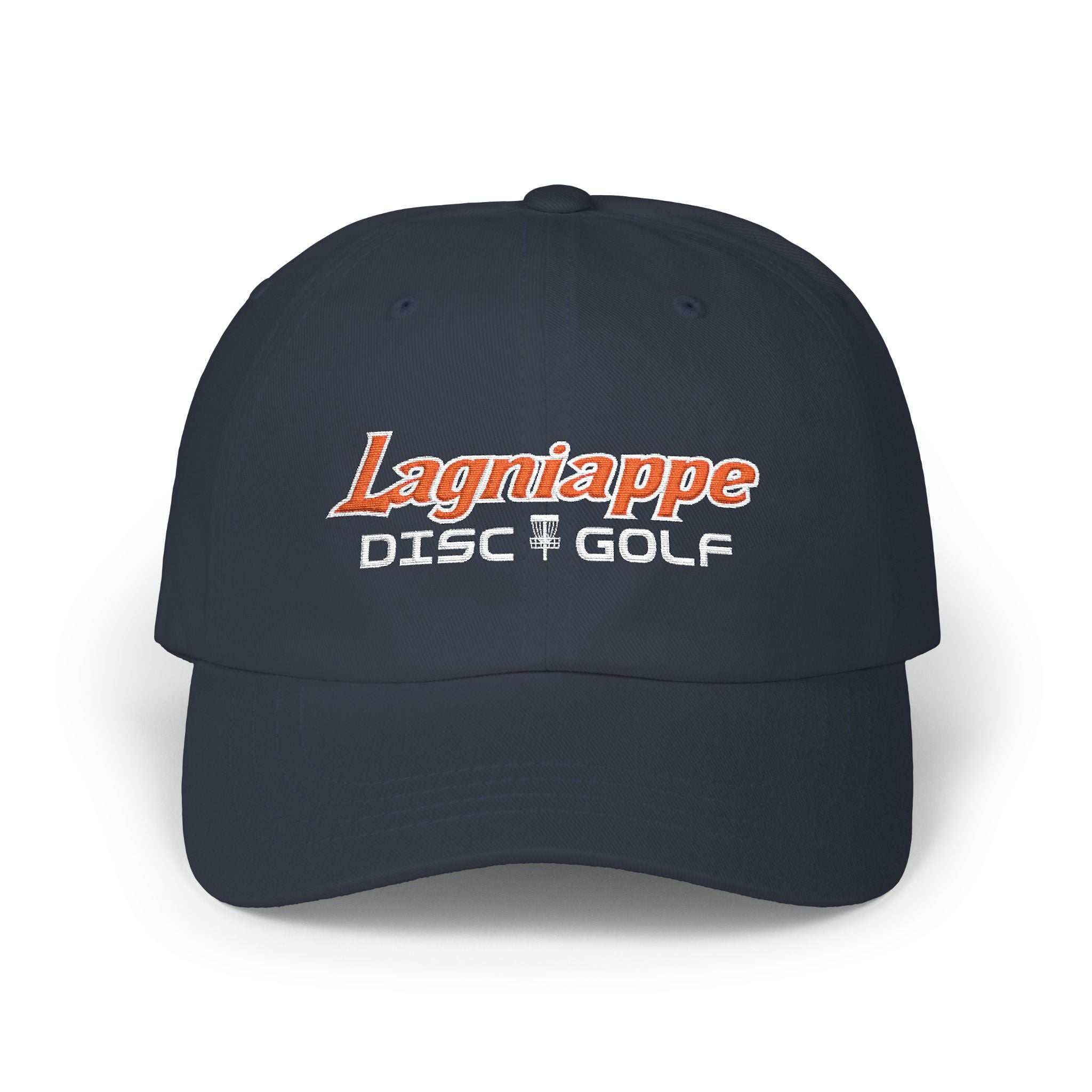 Disc Golf Dad Cap — "Lagniappe Disc Golf" Embroidered Classic Cap