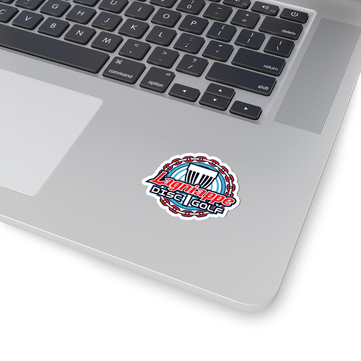 Lagniappe Disc Golf Sticker — Kiss-Cut Disc Golf Logo Decal