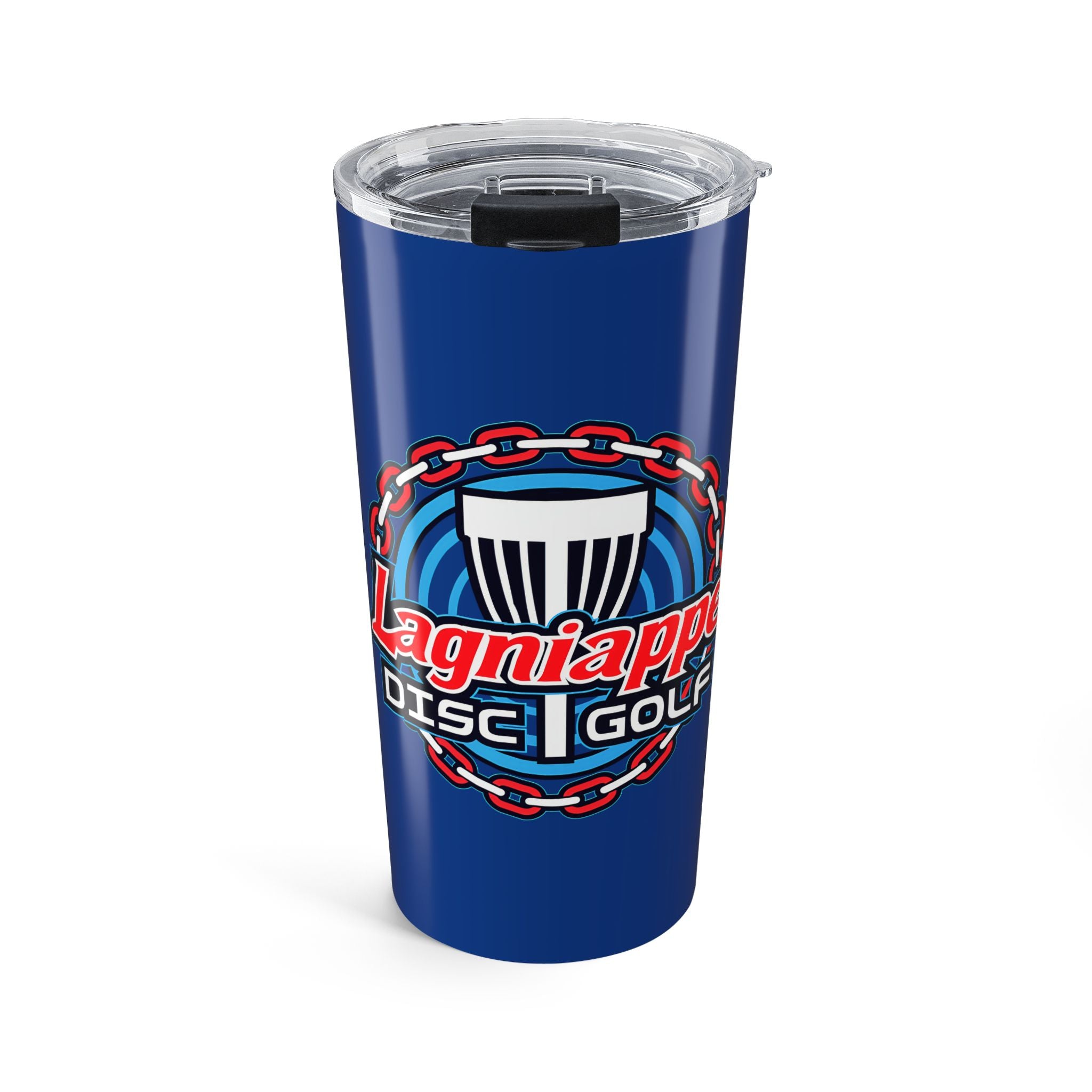 Disc Golf Tumbler 20oz — Lagniappe Logo Insulated Travel Cup