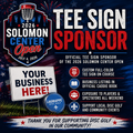 2026 Solomon Center Open - Tee Sign Sponsor